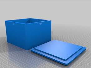 personalizado personalizador baratija caja envase recinto organizador almacenamiento Plaza bursátil norteamericana 3d print model - Mito3D