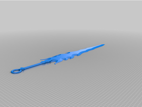 firestorm shardblade 3d print model - Mito3D