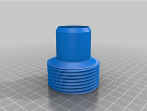 lay-z-spa air outlet 32mm hose 3d print model - Mito3D