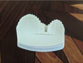kauffman centrar ejecutando letras Kansas ciudad Moshe Safdie 3d print model - Mito3D