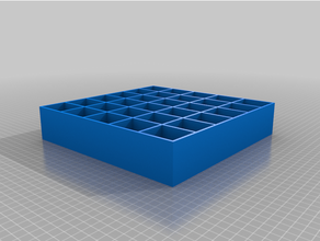 30 drill bit box customized 3d print model - Mito3D