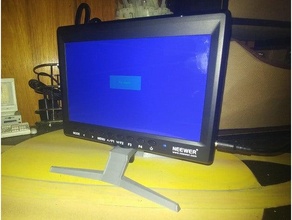 minúsculo monitor estante soporte cámara pequeña pantallas montar lcd 3d print model - Mito3D