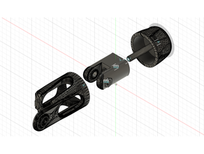 cr-10 mod - axis tensioner hex nuts bolts anet belt ender 2 3 tevo 3d print model - Mito3D