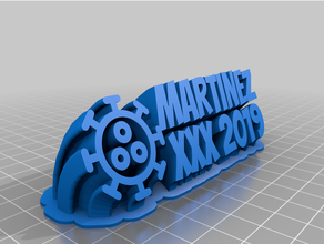 martiines personalizado 3d print model - Mito3D