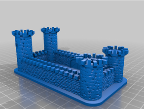 jeu plateau insérer margraves valeria accessoires inserts organisateur Château 3d print model - Mito3D