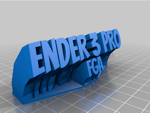 Ender 3 Profi angepasst 3d print model - Mito3D