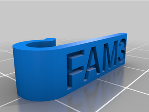 fam3 ethernet özelleştirilmiş 3d print model - Mito3D
