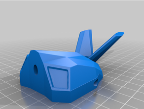 observer wings pins splitted 3d print model - Mito3D