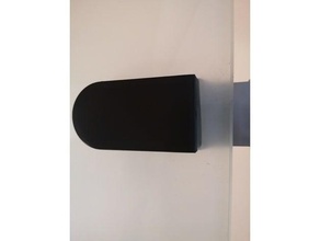 puerta vidrio bisagra gorra 3d print model - Mito3D
