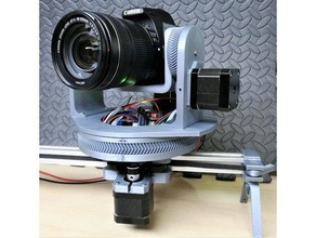 dslr telecamera cursore stepper motore guidato 2020 estrusione montare lineare diapositiva vslot 3d print model - Mito3D