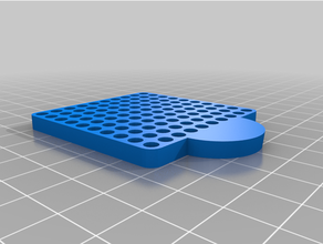 3mm bead counting tray - 100 pcs counter sort sorting 3d print model - Mito3D