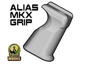 alias mkx grip paintball 3d print model - Mito3D