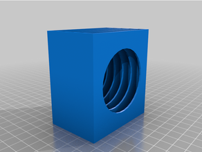 customized configurable hard drive holder- 5 drives 3d print model - Mito3D