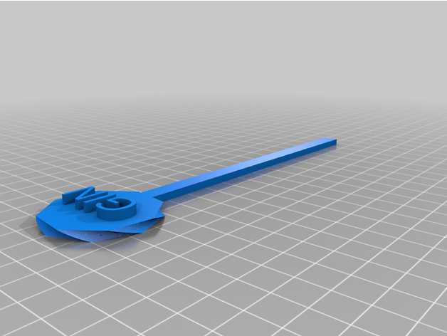 customized cocktail drinks stirrer 3D print model - Mito3D