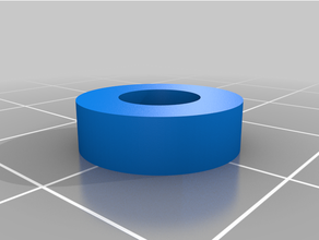 personnalisé personnalisateur finition machine laver bouton bague tampon accent 3d print model - Mito3D