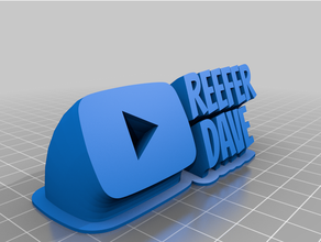 reeferit dave Youtube 3d print model - Mito3D