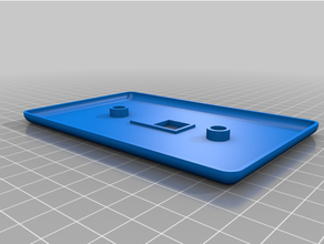 ışık değiştirmek duvar tabak 3d print model - Mito3D