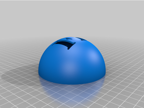 weicher Ball Schablone fb 3d print model - Mito3D