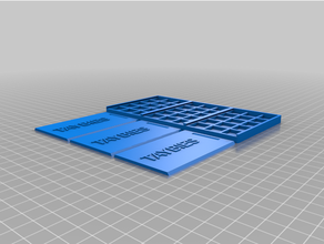 custom diamond drill tray customized 3d print model - Mito3D