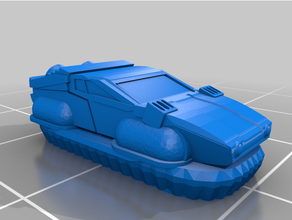 scifi vehicle set 1 - cars 6mm fighttech vehicles mechtech trinity city 3d print model - Mito3D