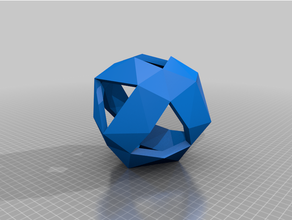 convextetrahedral5v p7 p8 2 6 16 convexe géodésique tétraédrique 3d print model - Mito3D