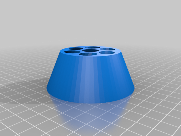 customized parametric hyperbolic pencil holder 3D print model - Mito3D