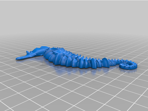seahorse 3d print model - Mito3D