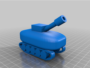 tanque alejandro 3d print model - Mito3D