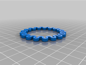 hair band wearable 3d print model - Mito3D