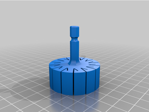 Dremel Schleifer verhexen Adapter 3d print model - Mito3D