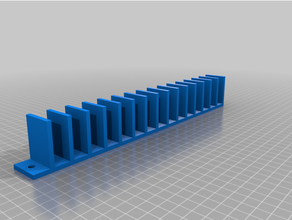 personalizado ps4 blu rayo pared estante percha 3d print model - Mito3D