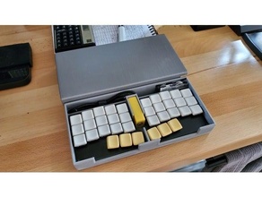 centromere mini carrying case keyboard mechanical 3d print model - Mito3D