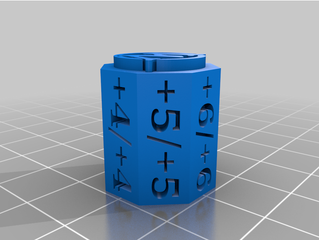 mtg - marcador poligonal 3D print model - Mito3D