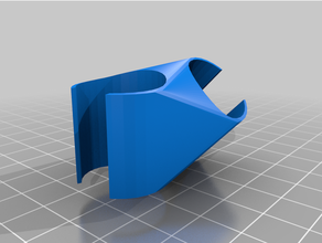 45 tube connector - customized 3d print model - Mito3D