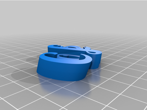 customized remix text key ring 3d print model - Mito3D