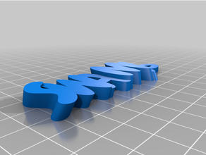 swamy 3- keyring keyfob customized 3d print model - Mito3D