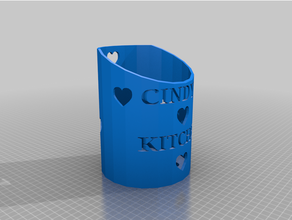 Küche Utensil Container 3d print model - Mito3D