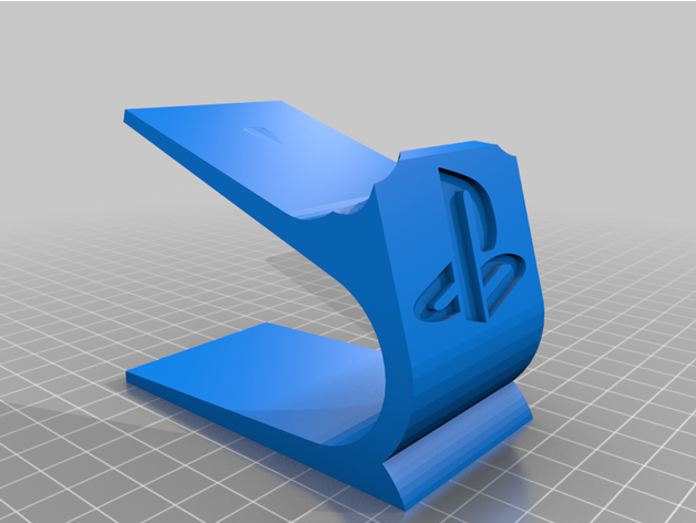 ps4 kontrolör ayakta durmak değiştirilmiş 3D print model - Mito3D