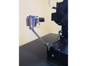Câmera gimbal monte crialidade ender 3 pró servo 3d print model - Mito3D