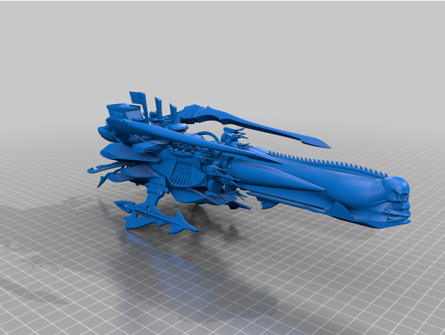 albator 2013 Arcadia Atlantis capitán harlock muerte sombra 3D print model - Mito3D