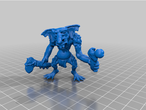 taş trol 3d print model - Mito3D