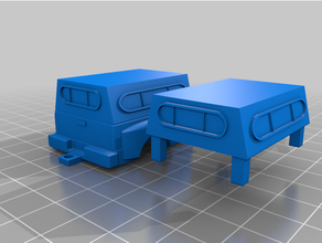 1 64 truck bed topper 3d print model - Mito3D