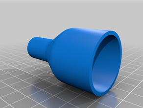 3m vacío tubo adaptador 3d print model - Mito3D