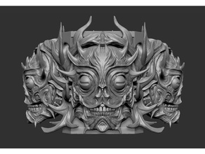 demone pianta pentola caos nurgle fioriera tavolo terreno gioco guerra warhammer Giochi 3d print model - Mito3D