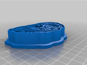 ele kurabiye kalıbı kesici 3d print model - Mito3D