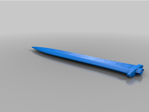 Ludwig 39 s kutsal bıçak ağzı kan yoluyla bulaşan Kostüm oyunu destek oyun 3d print model - Mito3D