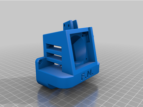 Satsana Ender 3 Ventilator Leitung Abs Kette Remix 3d print model - Mito3D