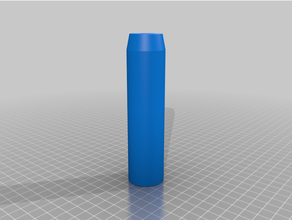 plain jane - nerf merlynn barrel 3d print model - Mito3D
