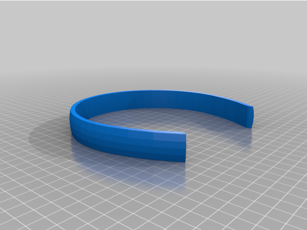 angepasst Haar Band 3D print model - Mito3D