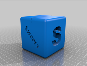 letter cube 3d print model - Mito3D